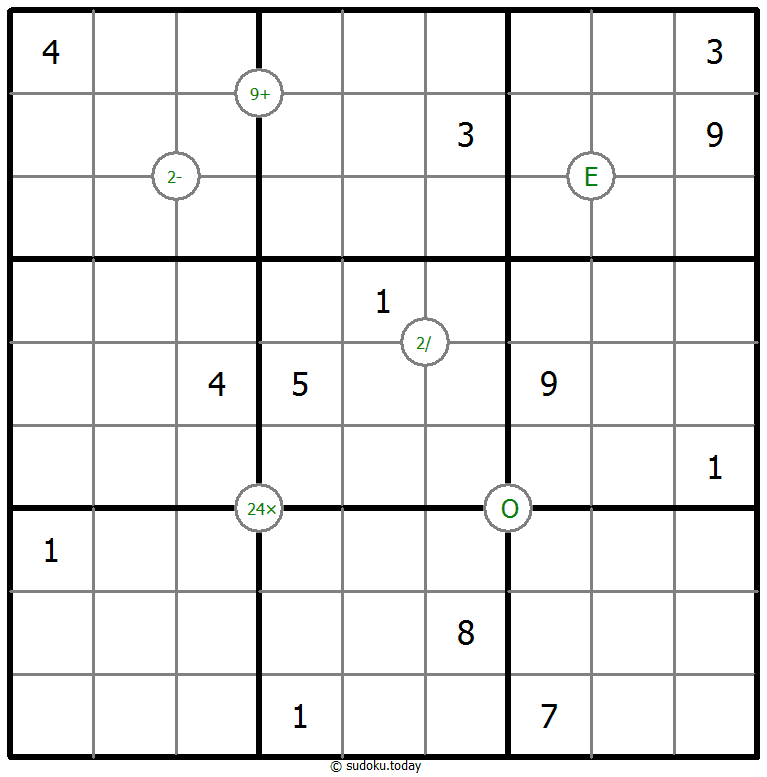 Sudoku matemático