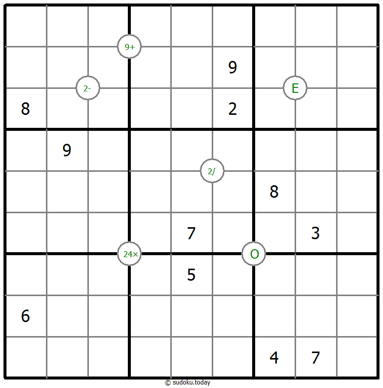 Sudoku matemático