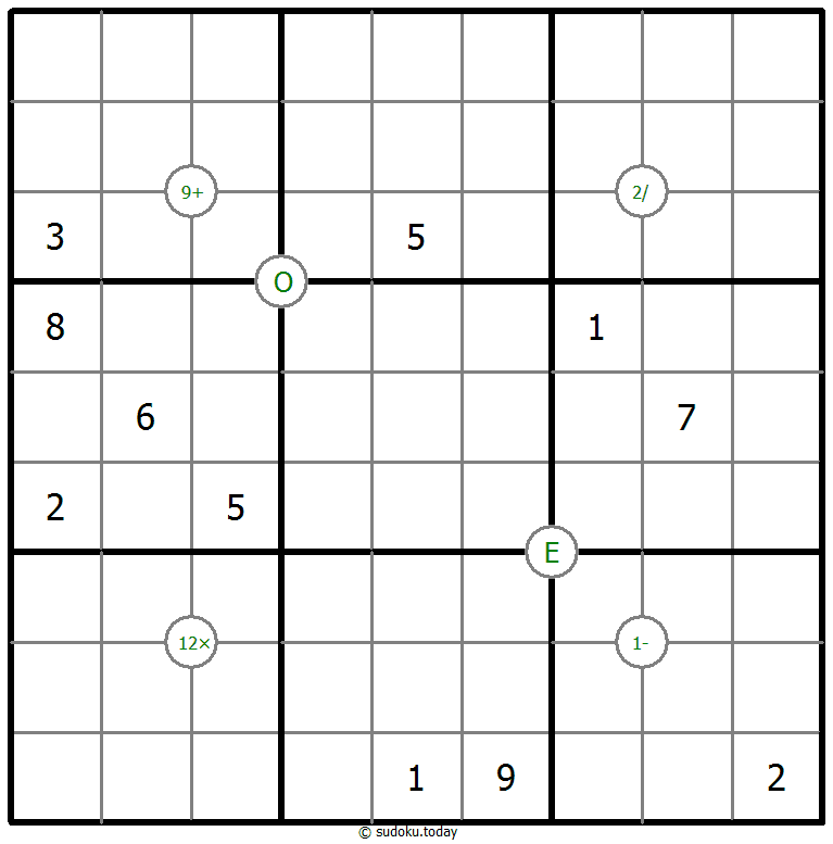 Sudoku matemático