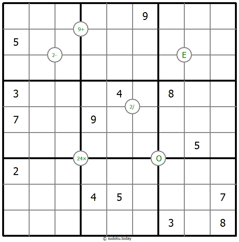 Sudoku matemático