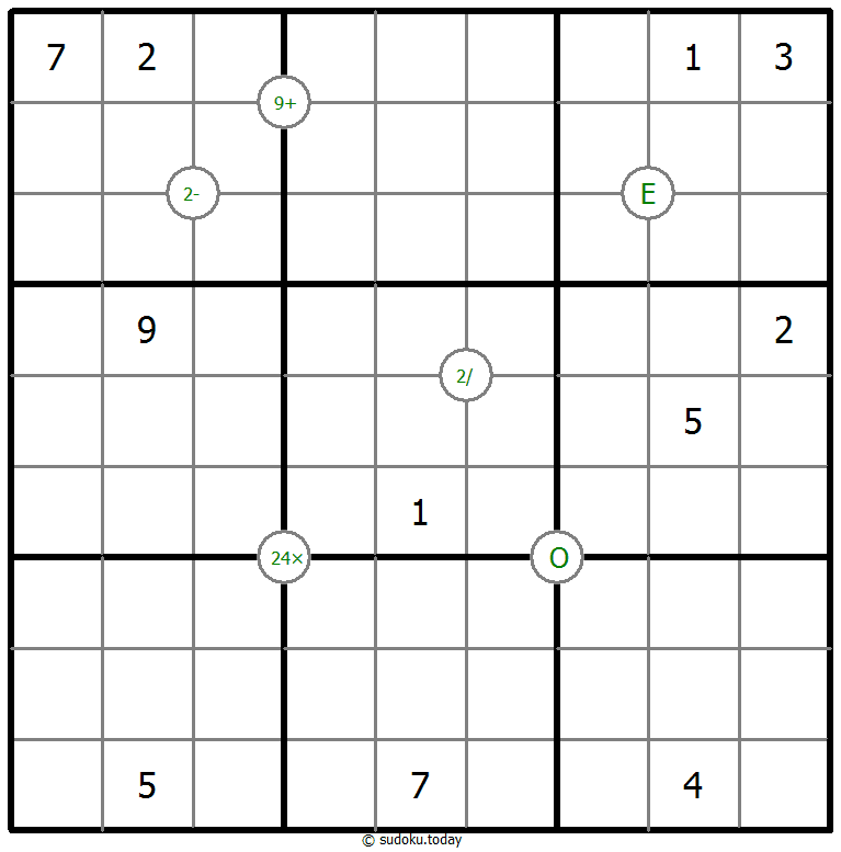 Sudoku matemático