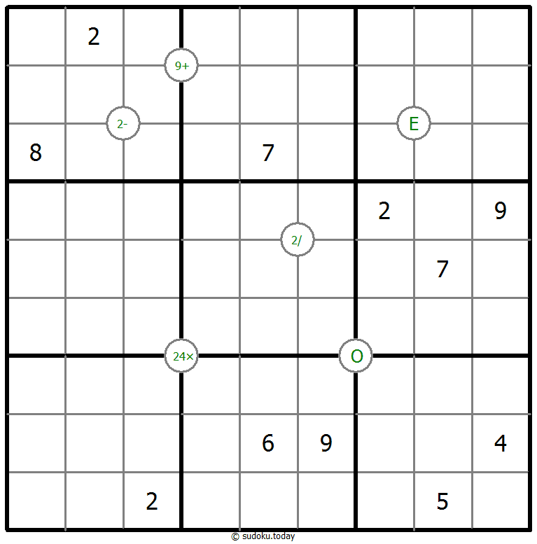 Sudoku matemático