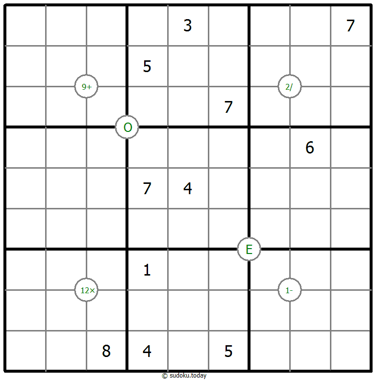 Mathrax Sudoku Dia 10 de noviembre de 2025