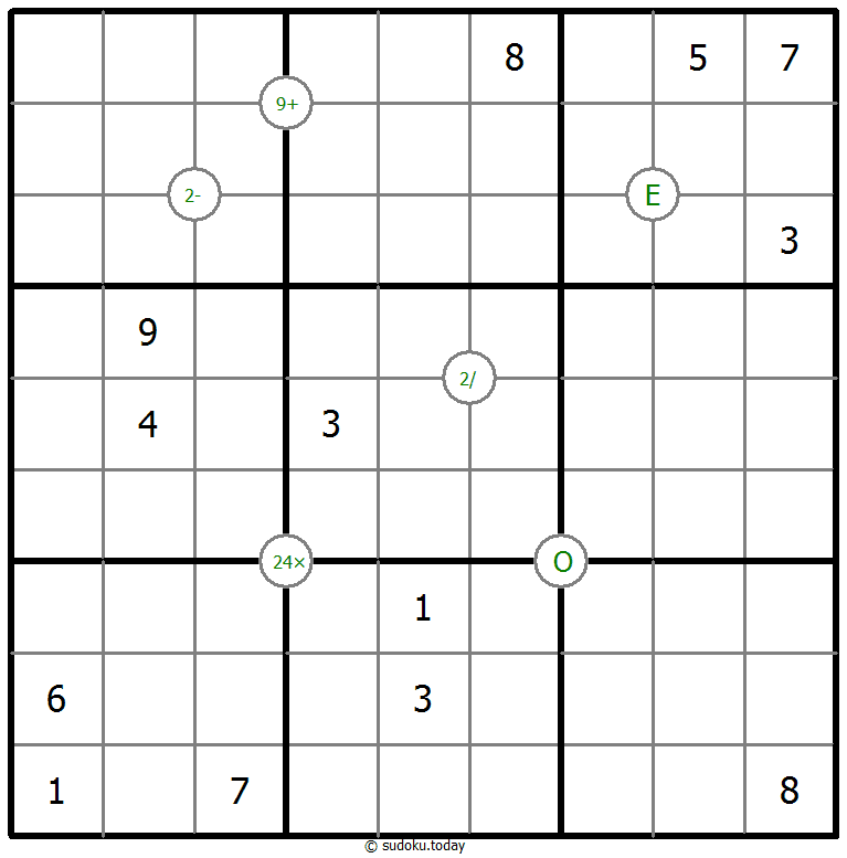 Sudoku matemático