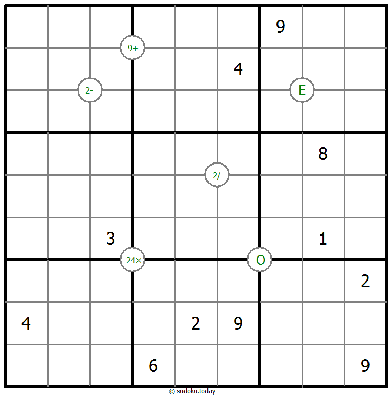 Sudoku matemático