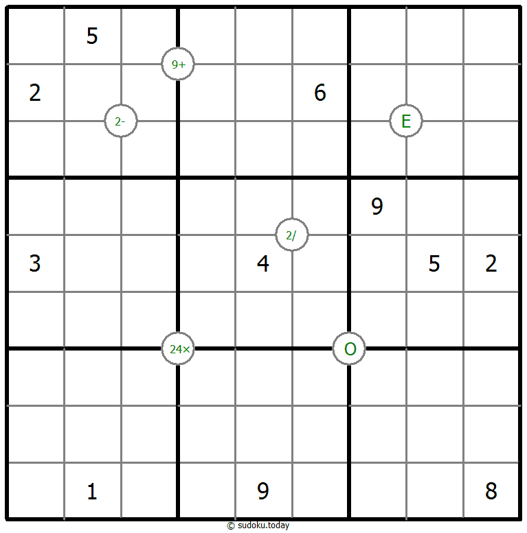 Sudoku matemático