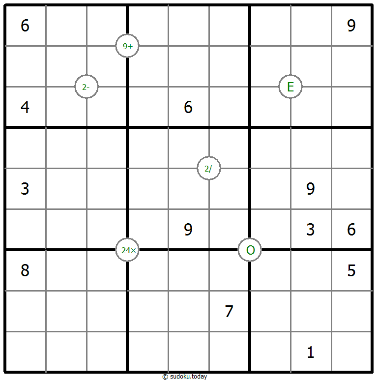 Sudoku matemático