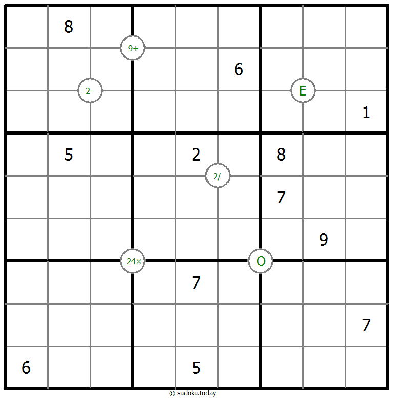 Sudoku matemático