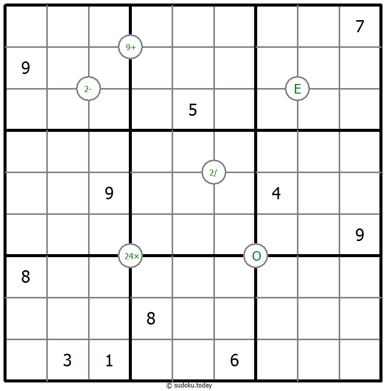 Sudoku matemático