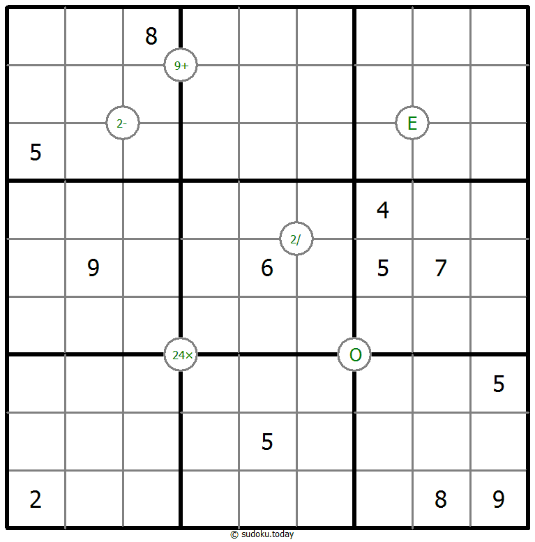 Sudoku matemático