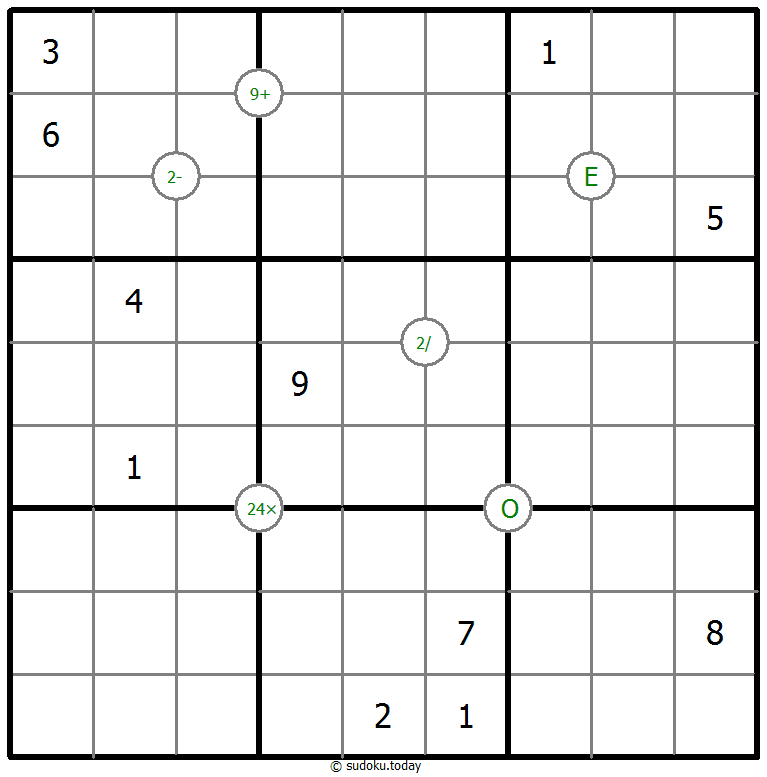 Sudoku matemático