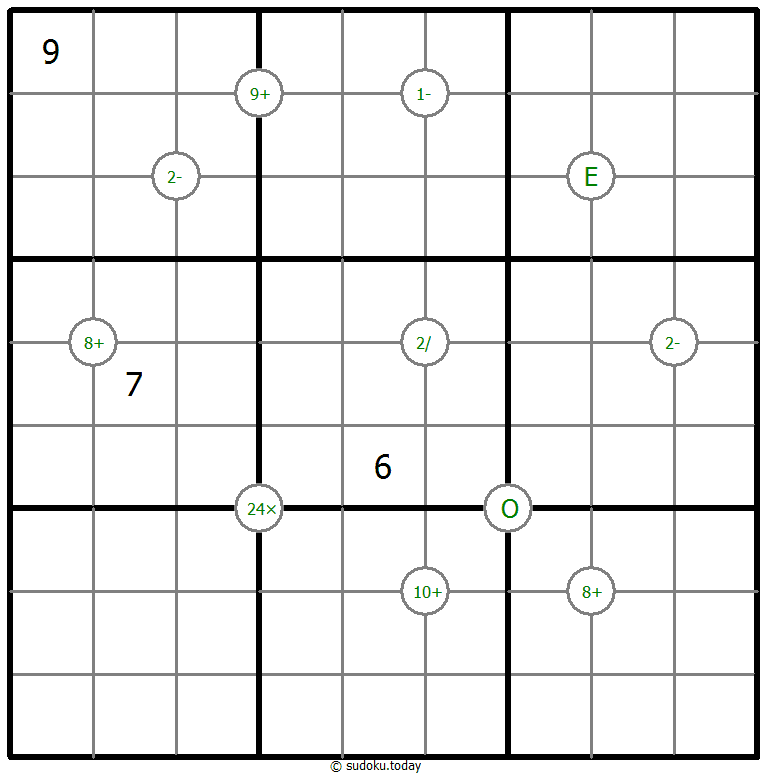 Sudoku matemático