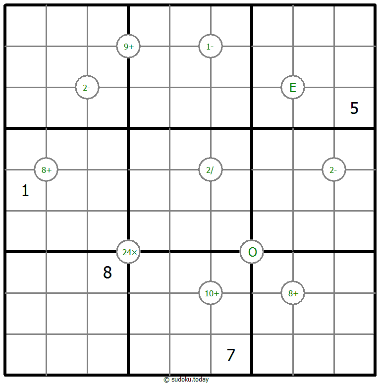 Mathrax Sudoku Dia 22 de diciembre de 2025