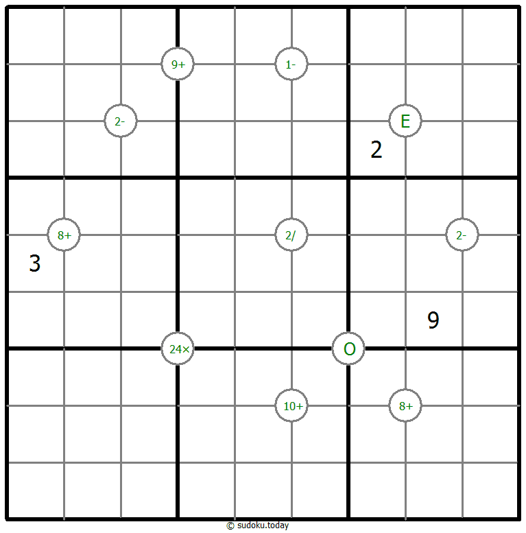 Sudoku matemático