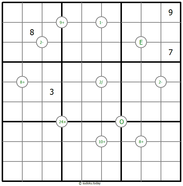 Sudoku matemático