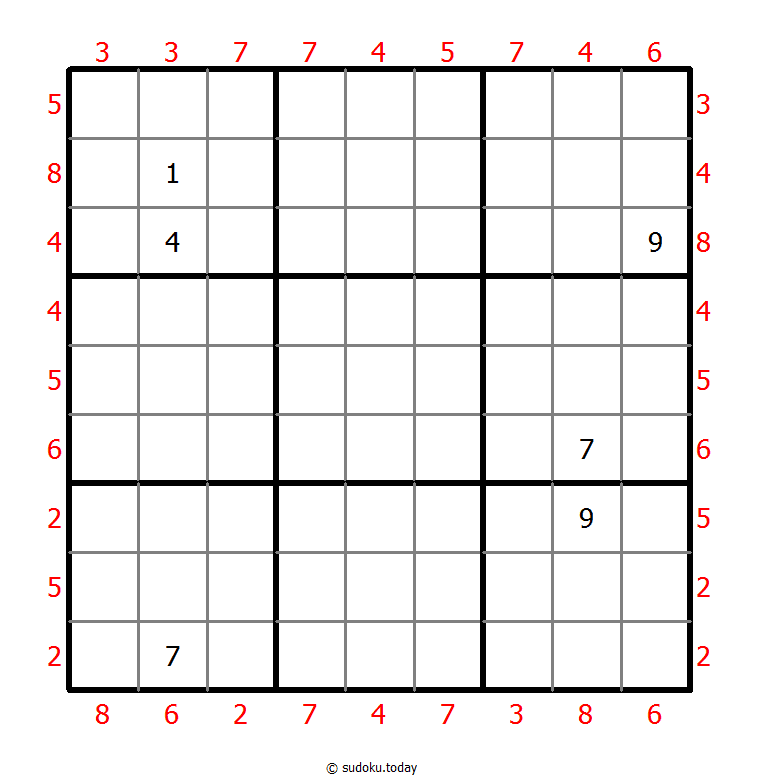 Sudoku de diferencia extrema