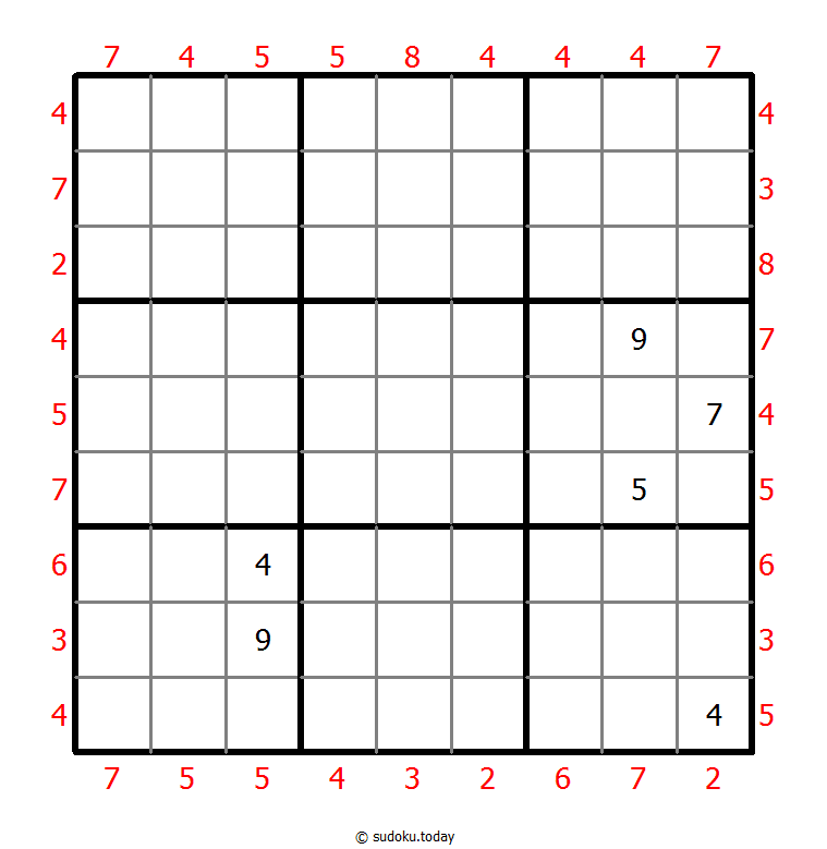 Sudoku de diferencia extrema
