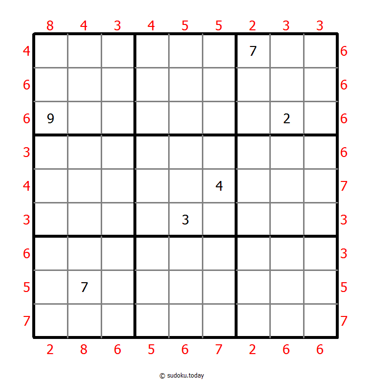 Sudoku de diferencia extrema