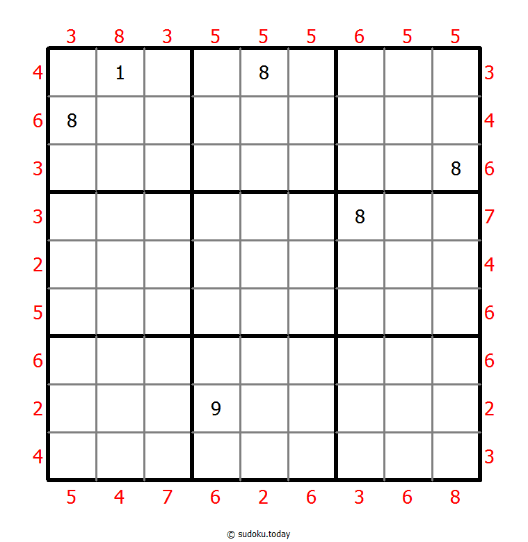 Sudoku de diferencia extrema