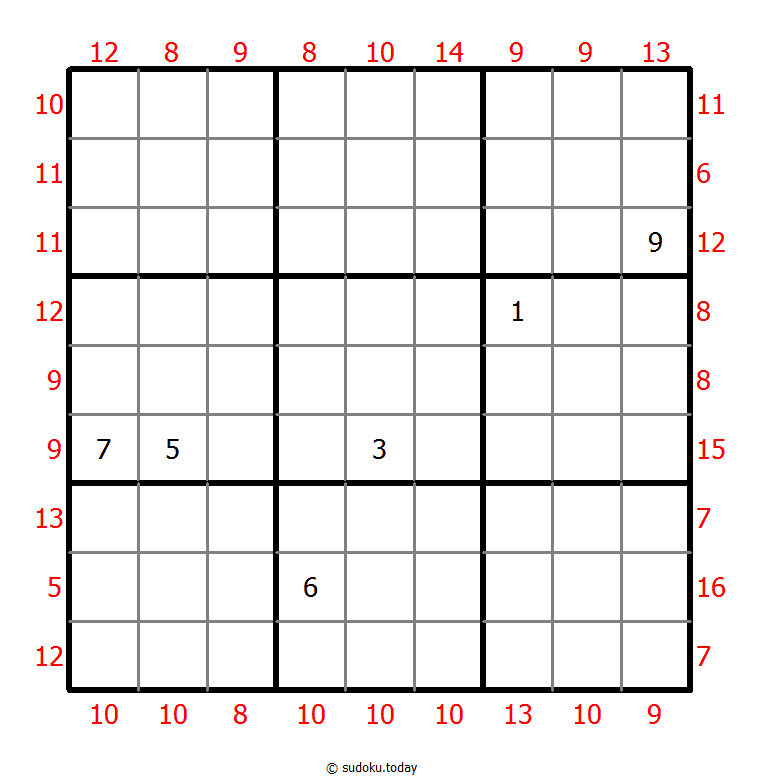 Sudoku de suma máxima y mínima
