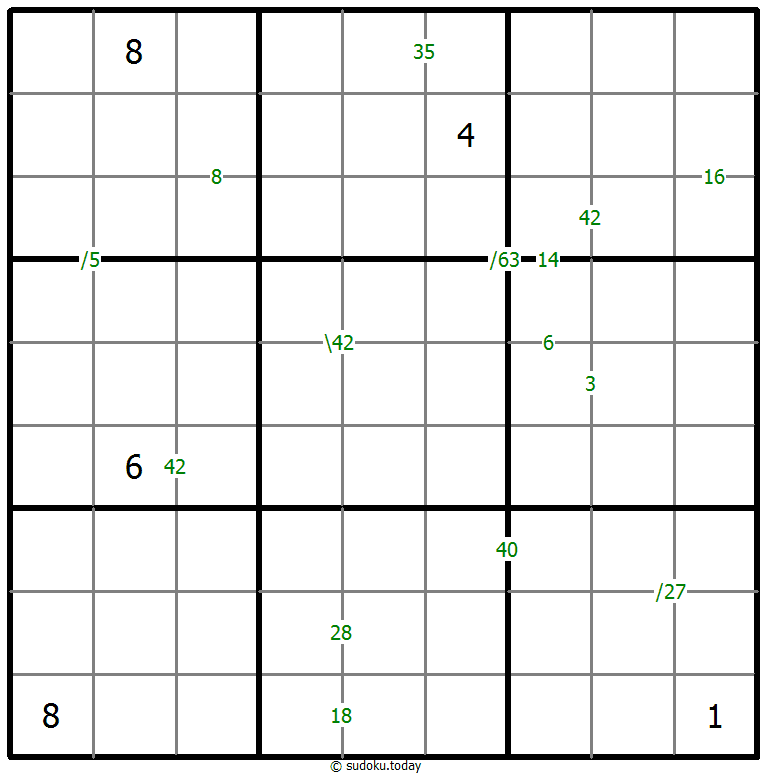 Sudoku de producto