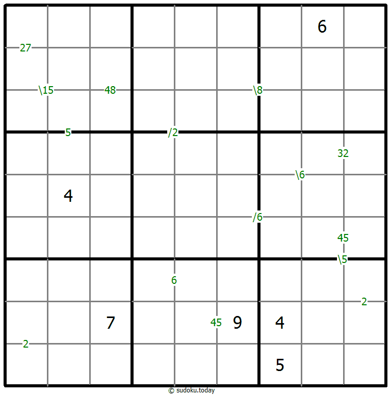 Sudoku de producto