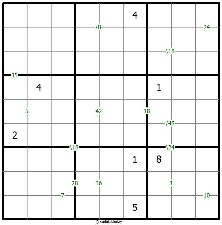 Sudoku de producto