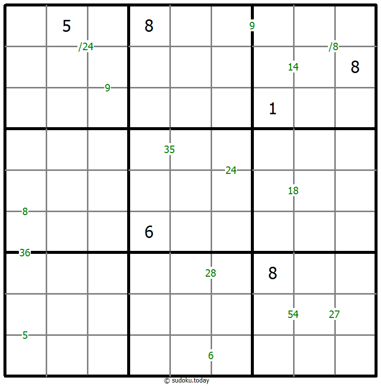 Sudoku de producto