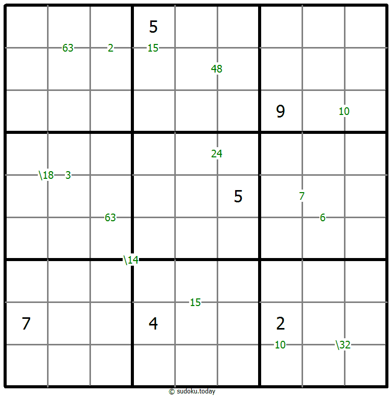 Sudoku de producto