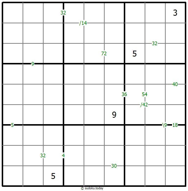 Sudoku de producto