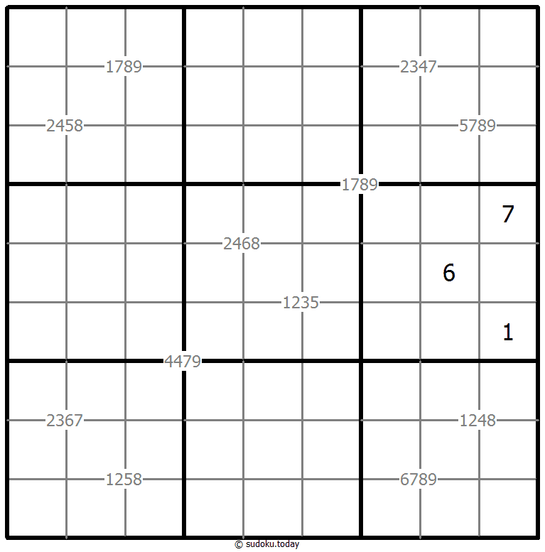 Quadruple sudoku Dia 07 de diciembre de 2025
