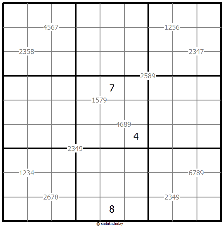 Quadruple sudoku Dia 23 de enero de 2026