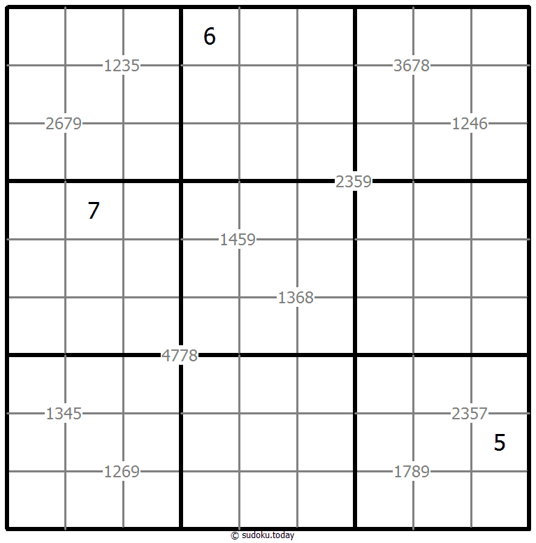 Quadruple sudoku Dia 05 de noviembre de 2025