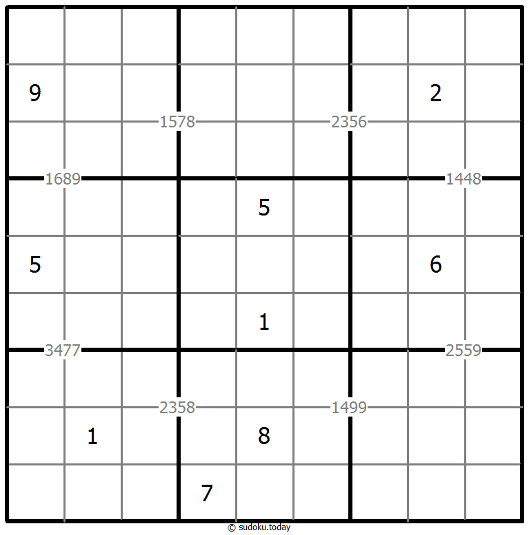 Quadruple sudoku Dia 13 de diciembre de 2025