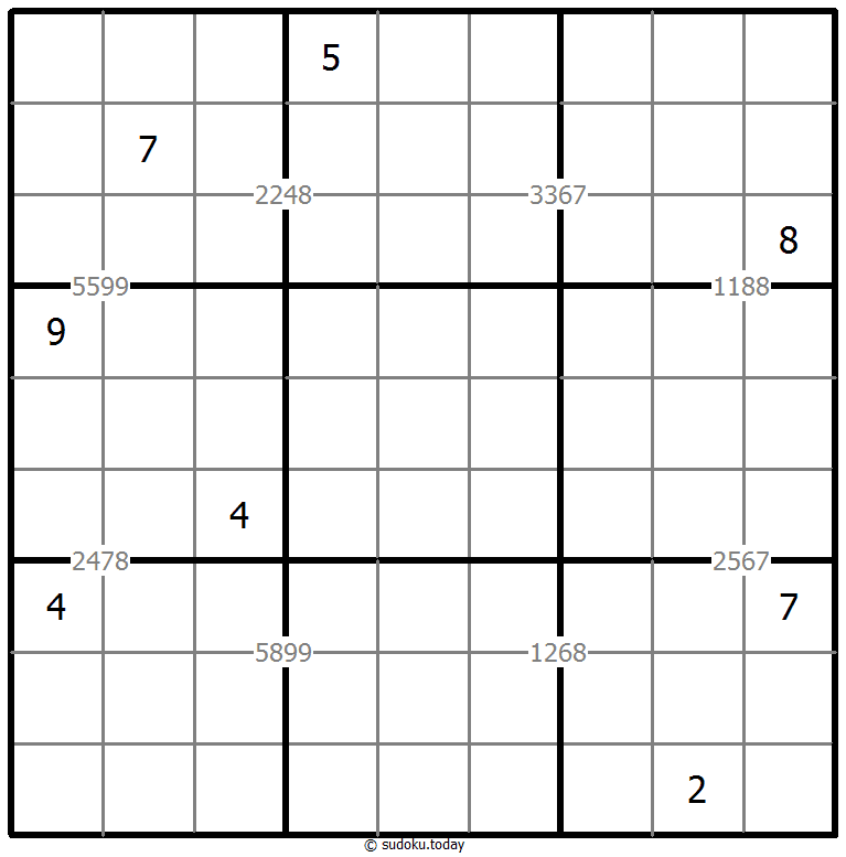 Quadruple sudoku Dia 21 de noviembre de 2025