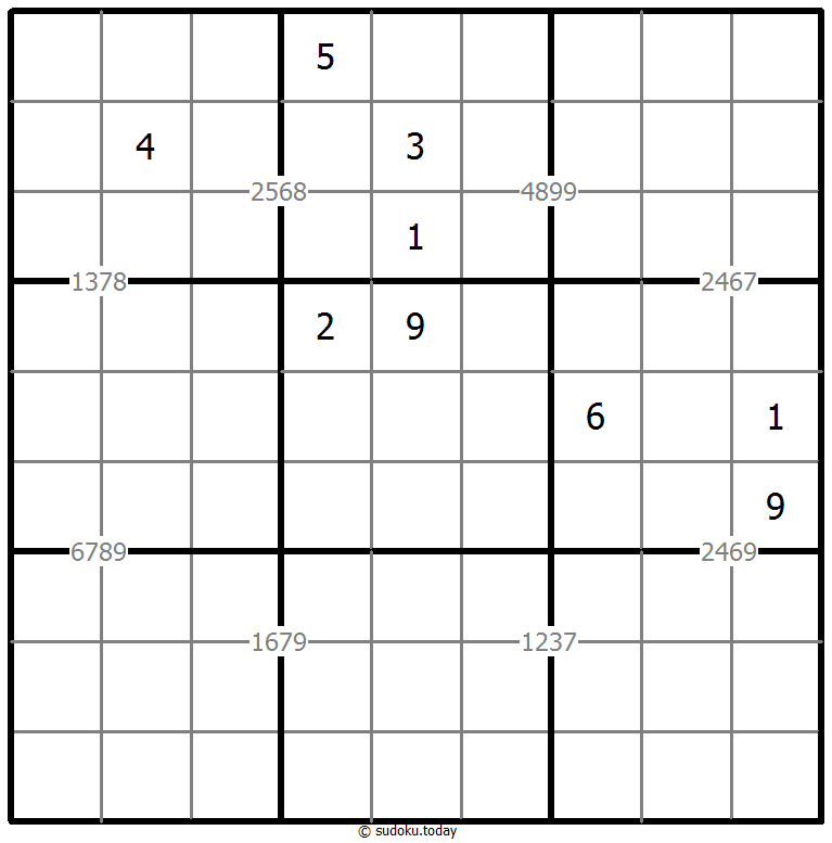 Quadruple sudoku Dia 14 de enero de 2026