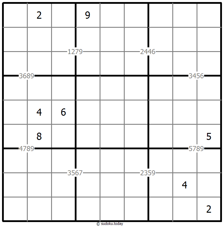 Quadruple sudoku Dia 04 de enero de 2026