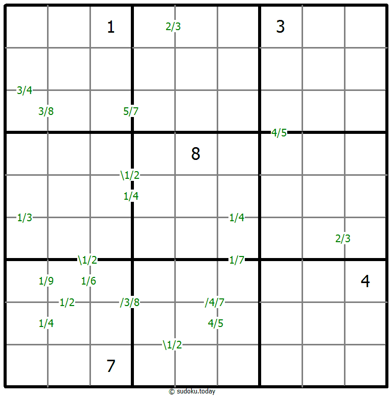 Quotients Sudoku Dia 16 de enero de 2026