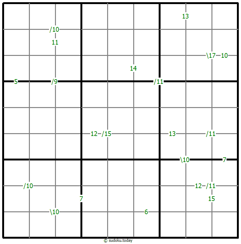 Sudoku de suma #58898