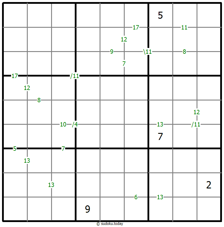 Sudoku de suma #58915