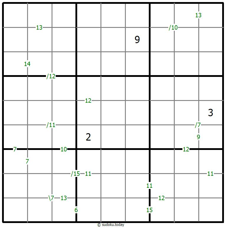 Sudoku de suma #58919