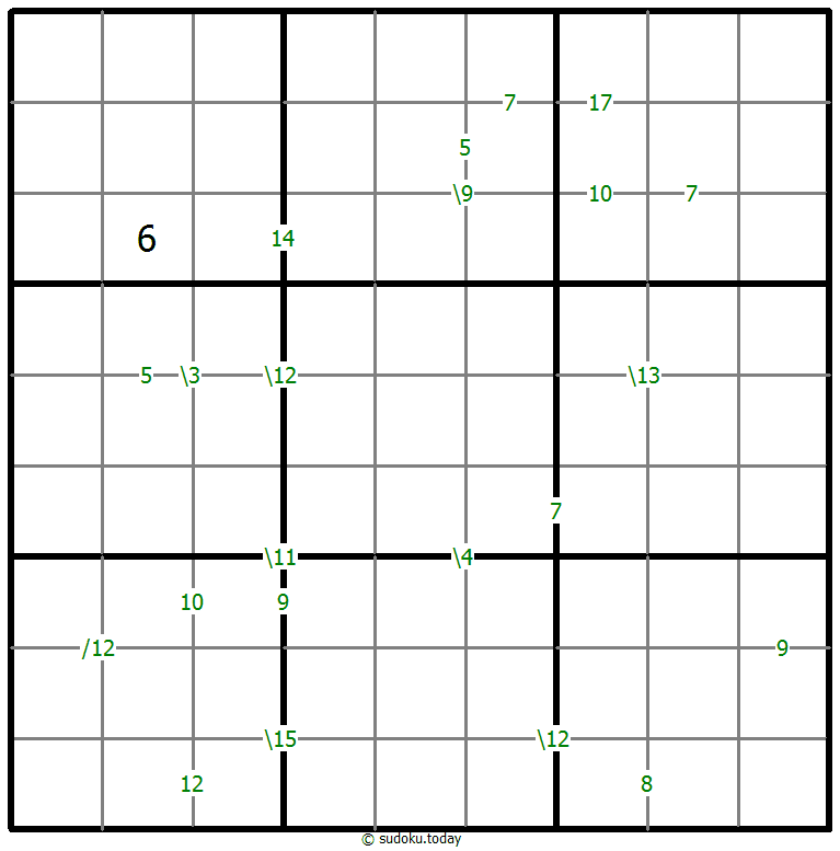 Sudoku de suma #58934