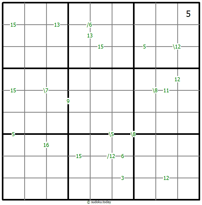 Sudoku de suma #58937