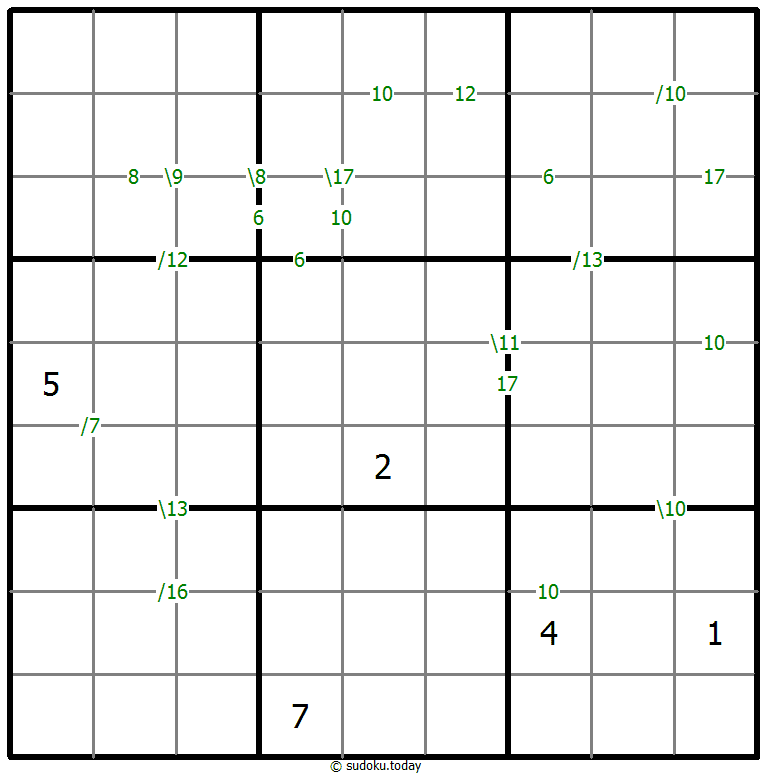 Sudoku de suma #58995
