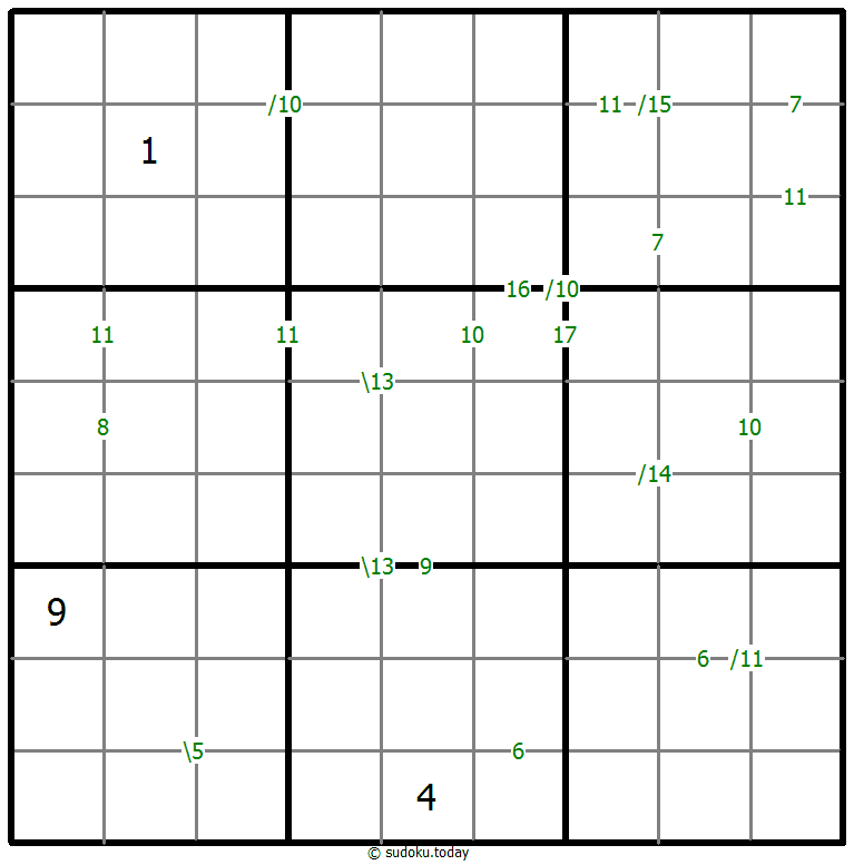 Sudoku de suma #59020