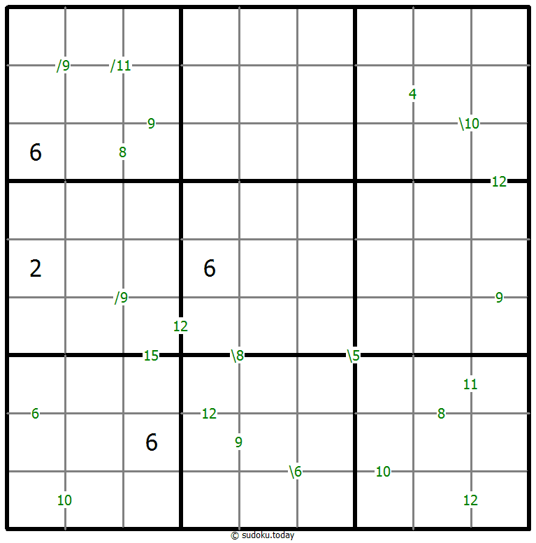 Sudoku de suma #59034
