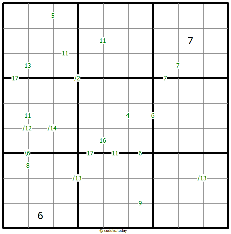 Sudoku de suma #59050