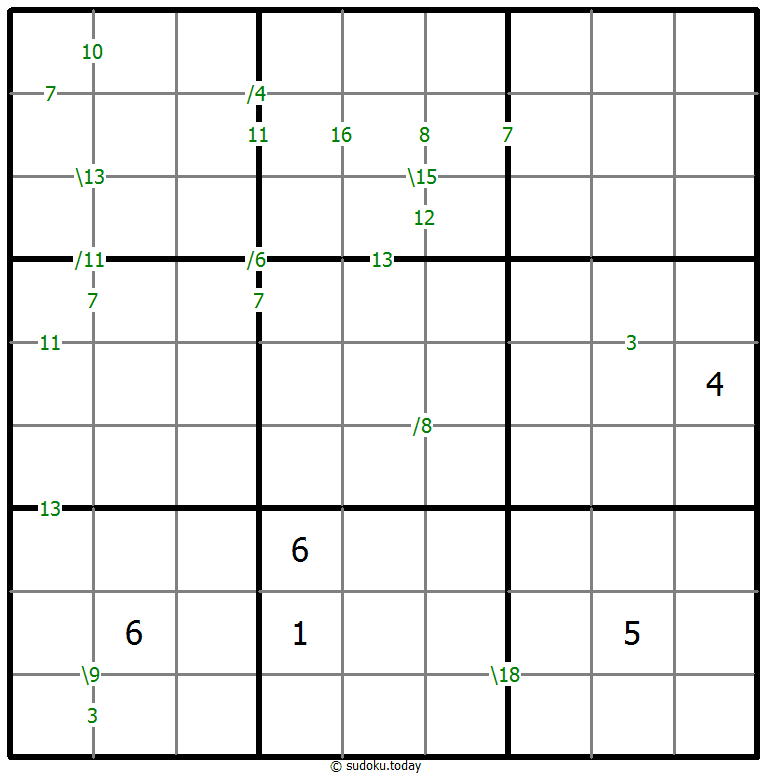 Sudoku de suma #59086