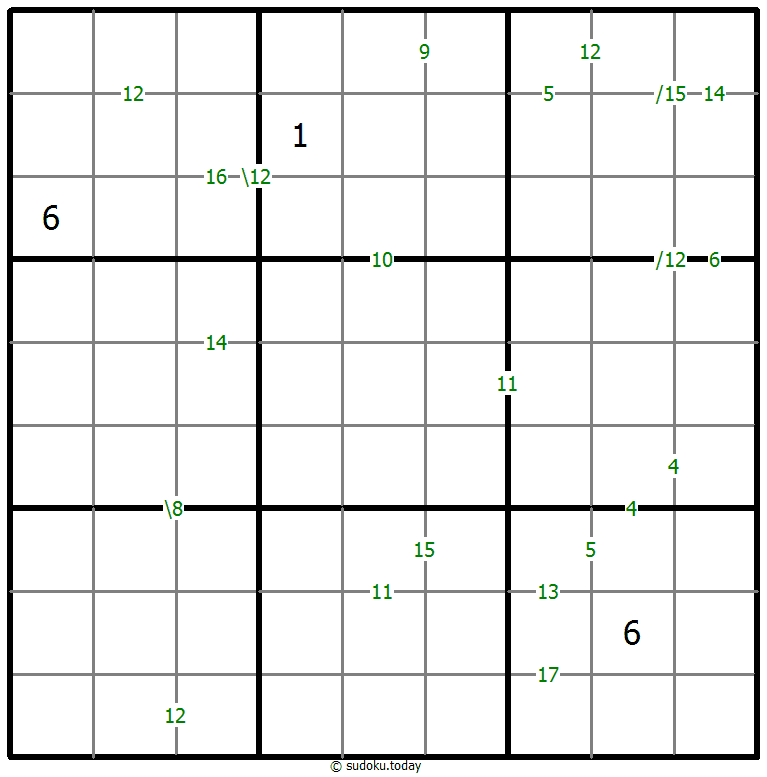 Sudoku de suma #59116