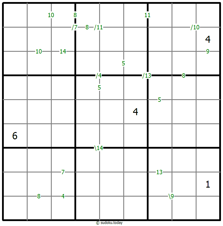 Sudoku de suma #59128